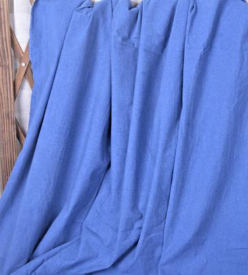 丹凤:江南传统纯手工植物印染纯棉素色布料蓝印花布蜡染布靛蓝色